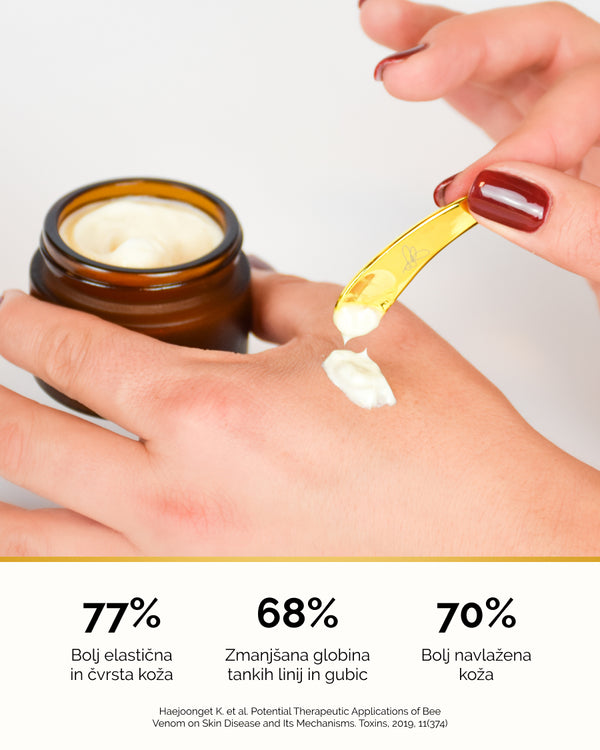 Bee venom face cream