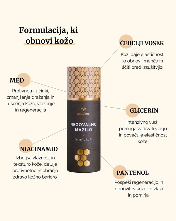 Negovalno mazilo v stiku